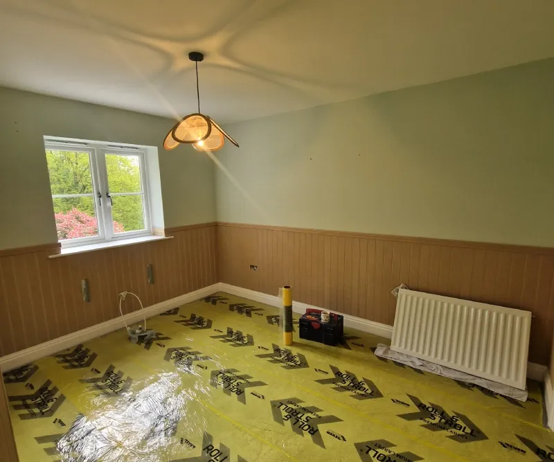 Nursery before redecoration